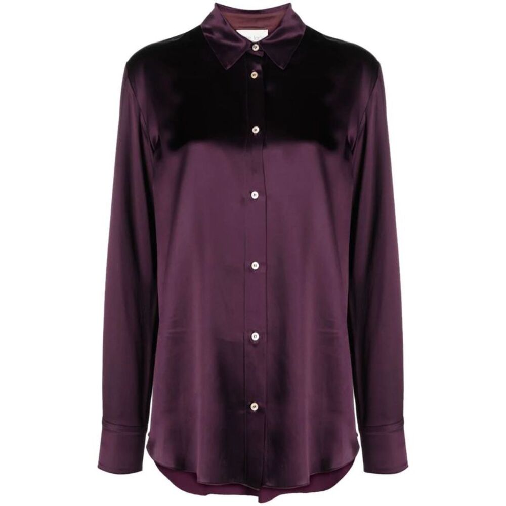 Forte_Forte Women Ruby Satin Shirt